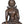 8" Padmasana Bhoomisparsha Buddha WIth Miniscule Wings In Brass | Handmade | Made In India