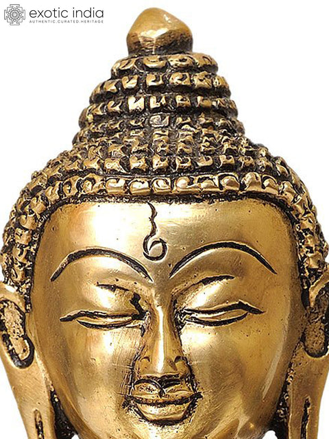 8" Buddha in the Vitarka Mudra In Brass | Handmade | Made In India