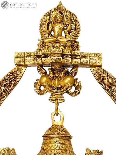 Large Size Radha Krishna with Arch Showing Krishna Leela