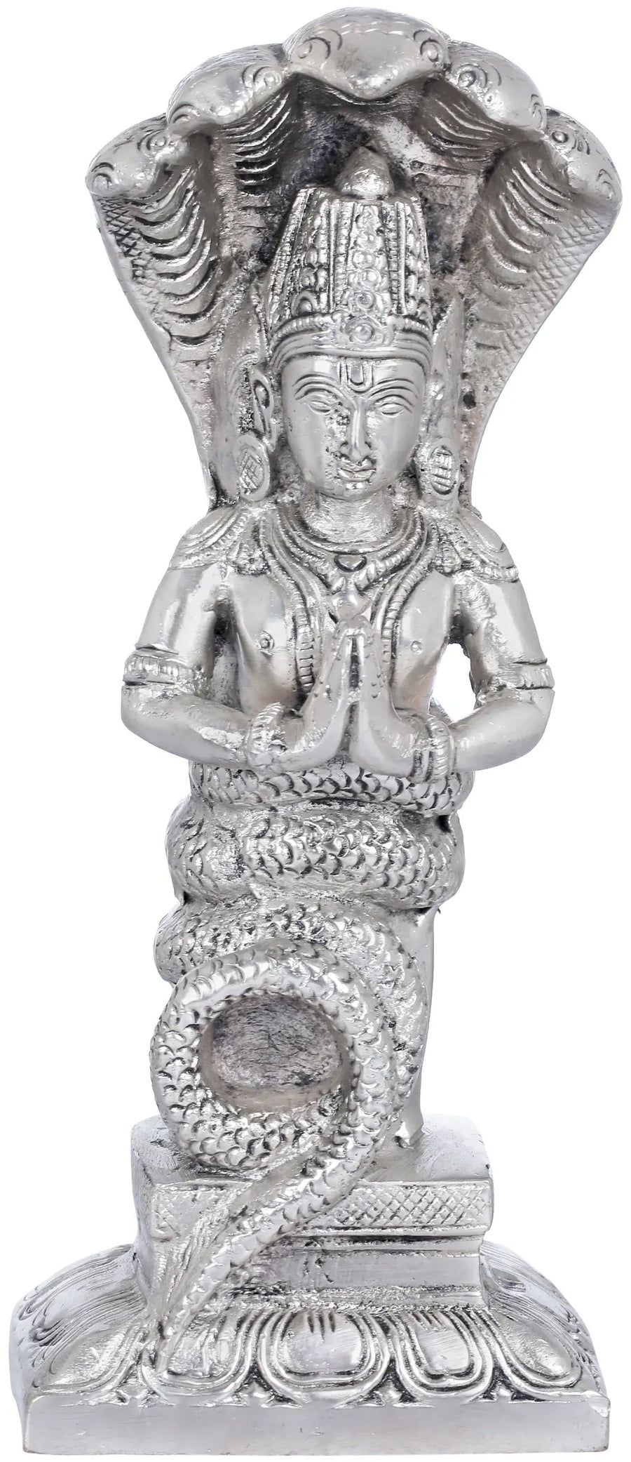8" Patanjali Handmade Brass Statue for Yoga Home Decor
