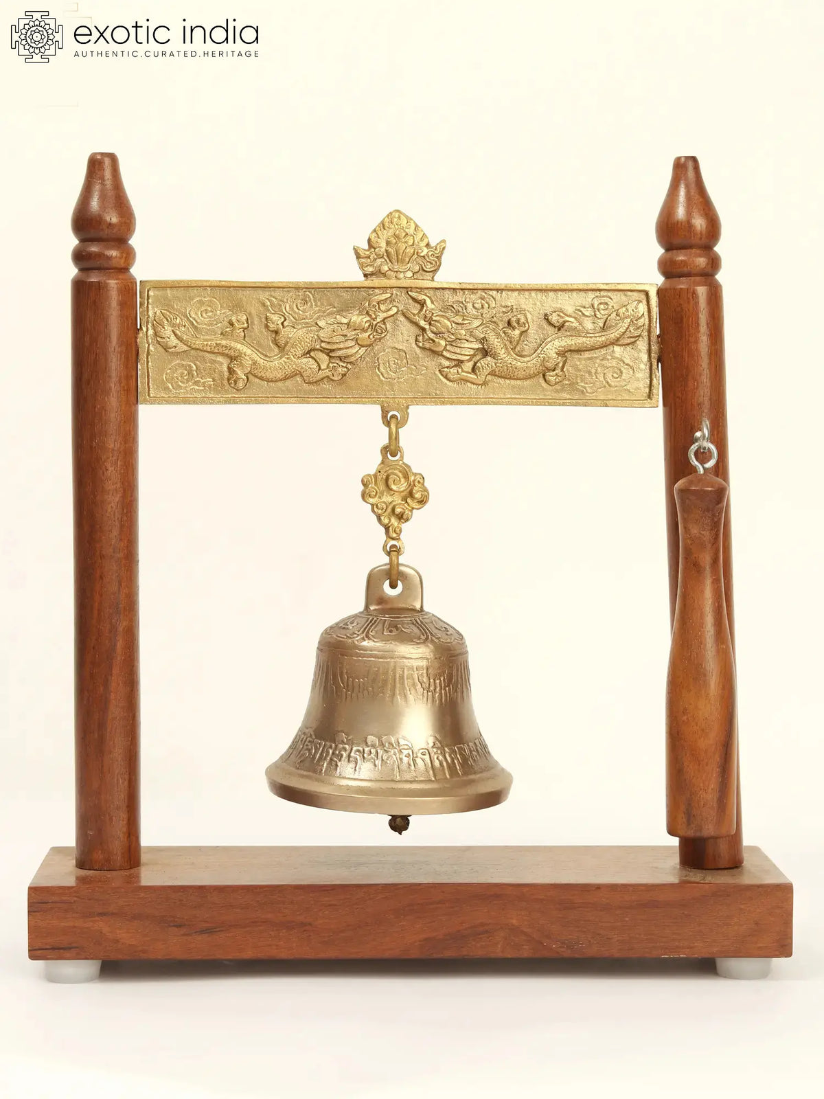 Tibetan Buddhist Monastery Bell with Clapper