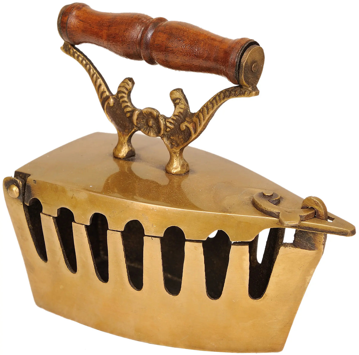 5" Iron (Display Piece) In Brass | Handmade | Made In India