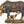 13" Inlay Cow and Calf (Over-Cloth Decorated with Lakshmi and Ganesha) In Brass | Handmade | Made In India