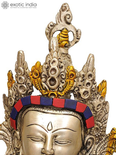 14" (Tibetan Buddhist Deity) Vajradhara – The Protector of Vajrayana In Brass | Handmade | Made In India