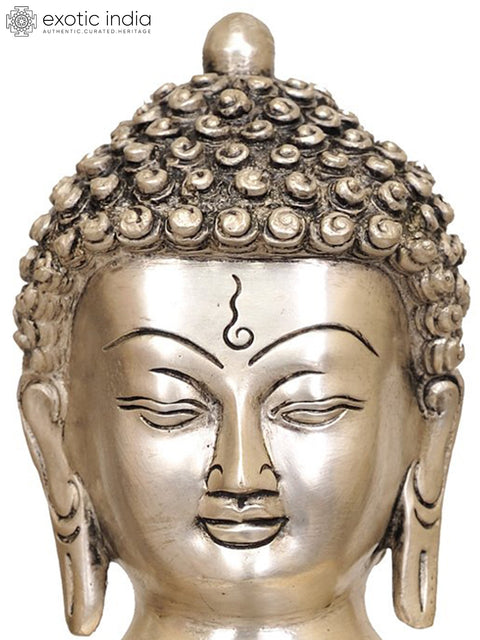 12" Blessing Buddha In Brass | Handmade | Made In India