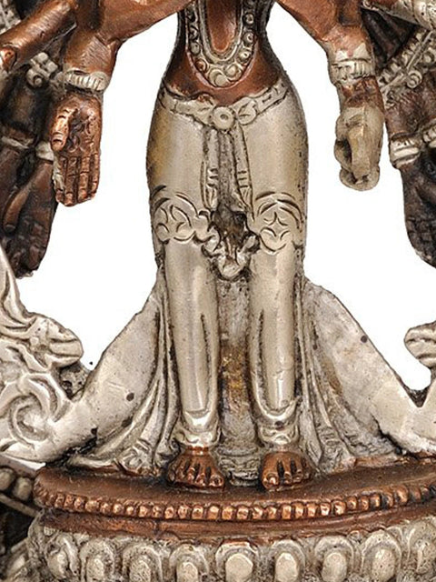12" Tibetan Buddhist Deity Thousand Armed Avalokiteshvara Brass Statue | Handmade | Made in India