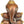 7" Modern Ganesha In Brass | Handmade | Made In India