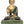 9" Blessing Buddha Brass Sculpture | Handmade | Made in India