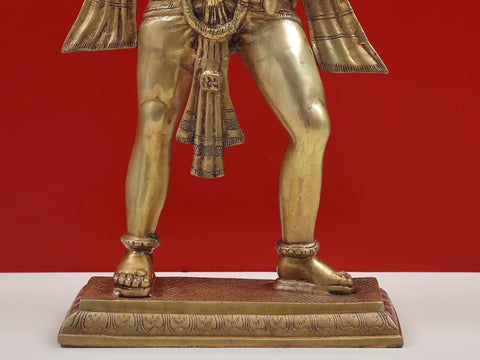 24" Lord Hanuman Idol in Ashirvaad Mudra | Brass Statue