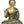 13" Blessing Buddha (Robes Decorated with Flowers) In Brass | Handmade | Made In India