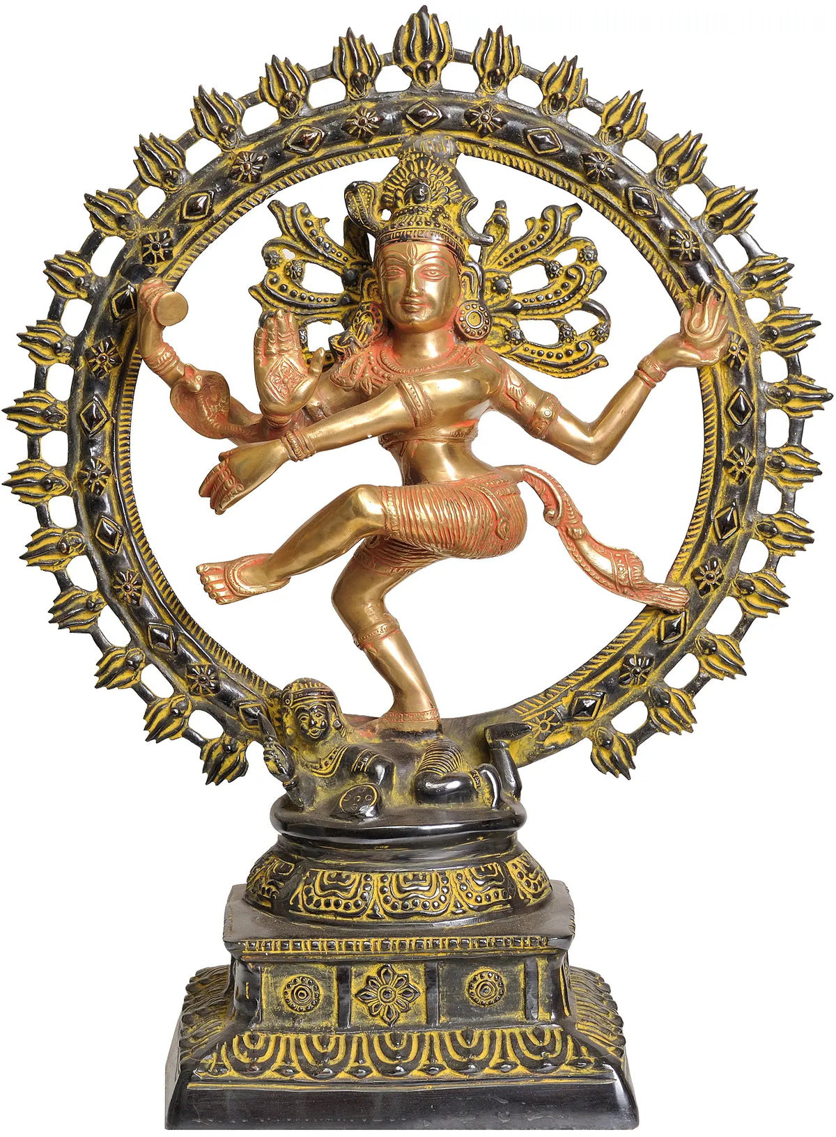 23" Nataraja In Brass | Handmade | Made In India