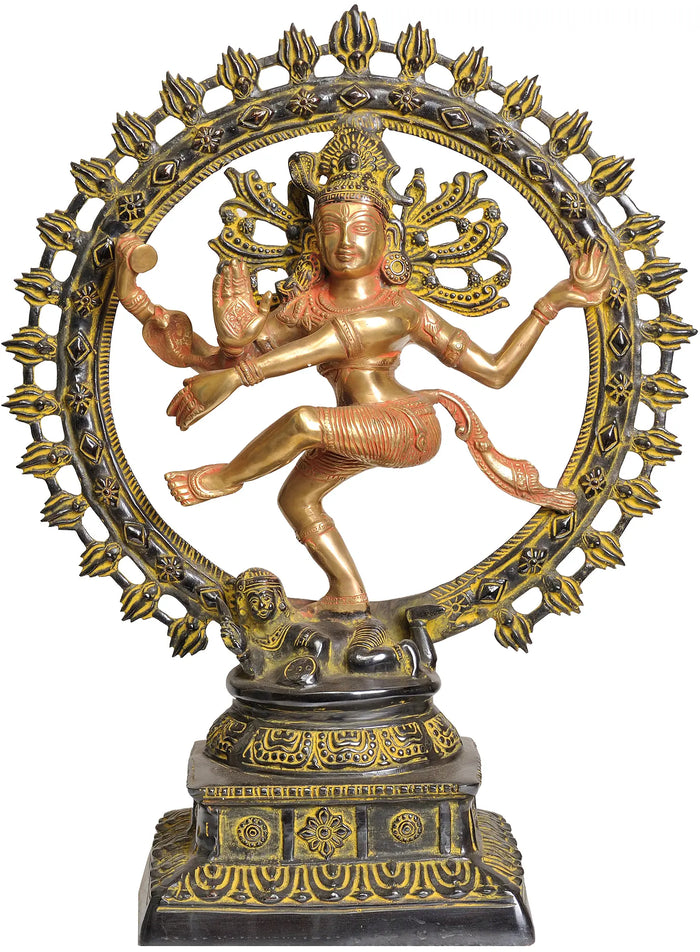 23" Nataraja In Brass | Handmade | Made In India