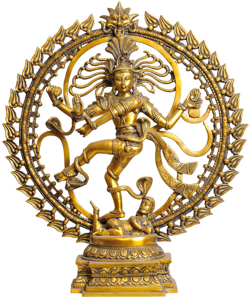 25" Nataraja Handmade Brass Statue