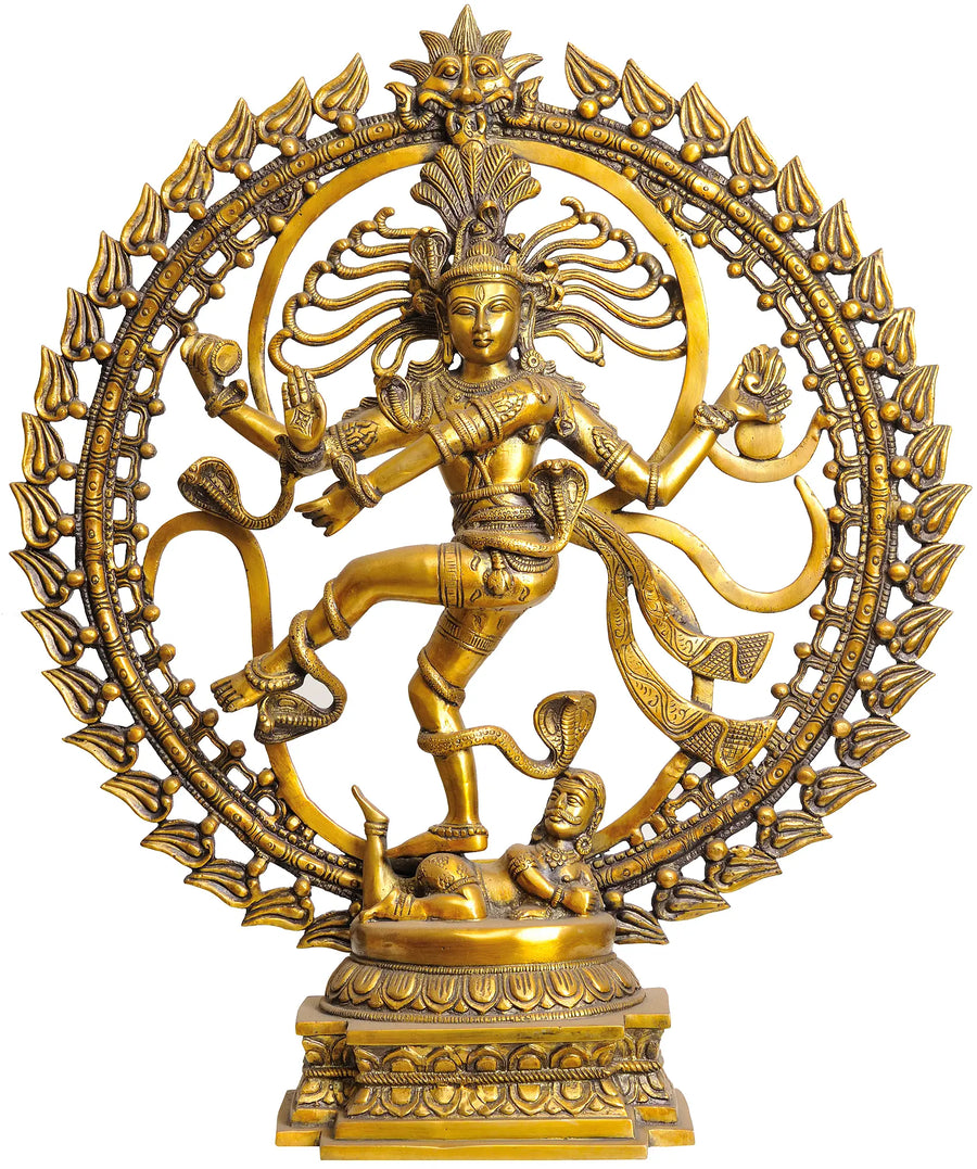 25" Nataraja Handmade Brass Statue