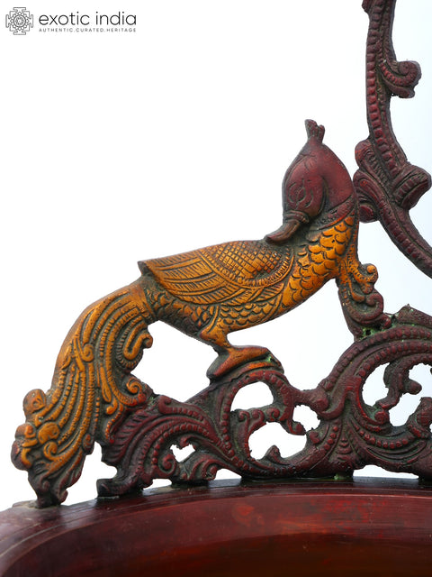 21" Lord Krishna Urli in Brass | Handmade | Made in India