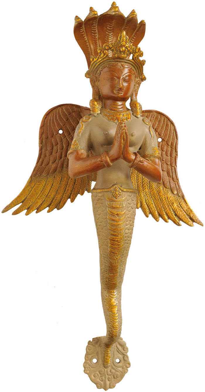 Naga-Kanya Door Handle - An Auspicious and Protective Welcome