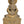12" Emaciated Buddha Brass Sculpture | Handmade | Made in India