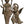 8" Garuda  Paying Obeisance to Lord Vishnu (Tribal Statue from Bastar) In Brass | Handmade | Made In India