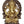 21" Large Sized Enthroned Ganesha Brass Sculpture | Handmade | Made in India