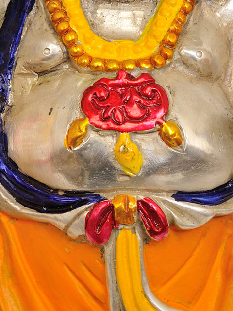 8" Joyous Laughing Buddha In Brass | Handmade | Made In India