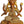 11" Lord Ganesha with Radish, Parashu, Rudraksha and a Bowl of Modak In Brass | Handmade | Made In India