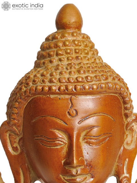 7" The Medicine Buddha (Tibetan Buddhist Deity) In Brass | Handmade | Made In India