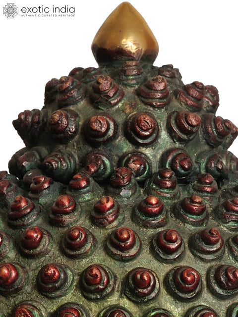 15" Large Size Lord Buddha Head in Brass | Handmade | Made in India