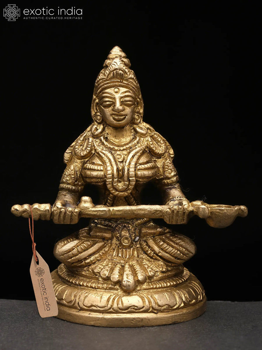 Devi Annapurna Brass Statue for Pooja