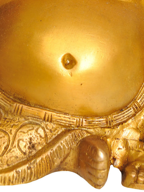 8" Laughing Buddha In Brass | Handmade | Made In India