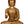 12" Lord Buddha in Vitark Mudra with Auspicious Symbols and Mantras on His Robe In Brass | Handmade | Made In India