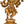 9" Six Armed Dancing Ganesha In Brass | Handmade | Made In India