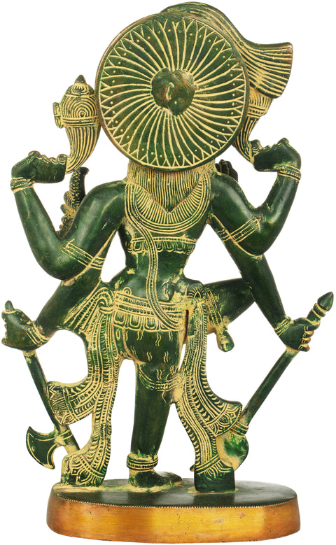 13" The Dancing Shiva In Brass | Handmade | Made In India