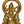 13" Dancing Ganesha Five Wick Lamp In Brass | Handmade | Made In India