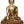 9" Bhumisparsha Buddha (Robes Decorated with Auspicious Symbols) In Brass | Handmade | Made In India