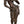 38" Large Apsara Idol with Parrot | Handmade Brass Figurine