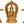 9" Lord Ganesha Worshipped by Lamp Goddesses (Set of Three Statues) In Brass | Handmade | Made In India