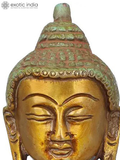 7" Medicine Buddha Brass Sculpture | Handmade Tibetan Buddhist Deity Figurine | Made in India