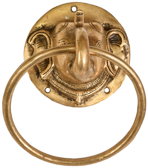 Elephant Brass Door Knocker Handle for Home Decor