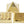 Brass Vastu Pyramid (Three Set): 91 Pyramids in Total