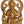 16" Lord Ganesha Writing the Mahabharata In Brass | Handmade | Made In India