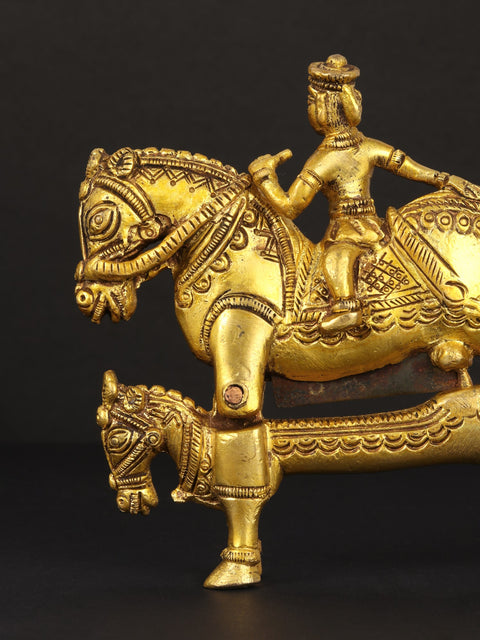 Man Riding Horse Nut Cracker | Kitchen and Dining Utensils