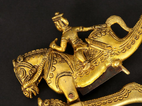 Man Riding Horse Nut Cracker | Kitchen and Dining Utensils