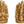 8" Lakshmi Ganesha in Hands (Set of Two Statues) In Brass | Handmade | Made In India