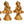 6" Musician Ganesha (Set of Six Statues) In Brass | Handmade | Made In India