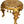 Ritual Chowki with Elephant Head Stands and Ghungroos