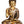 12" Tibetan Buddhist Preaching Buddha: Robe Decorated with Auspicious Symbols and Mantras In Brass | Handmade | Made In India