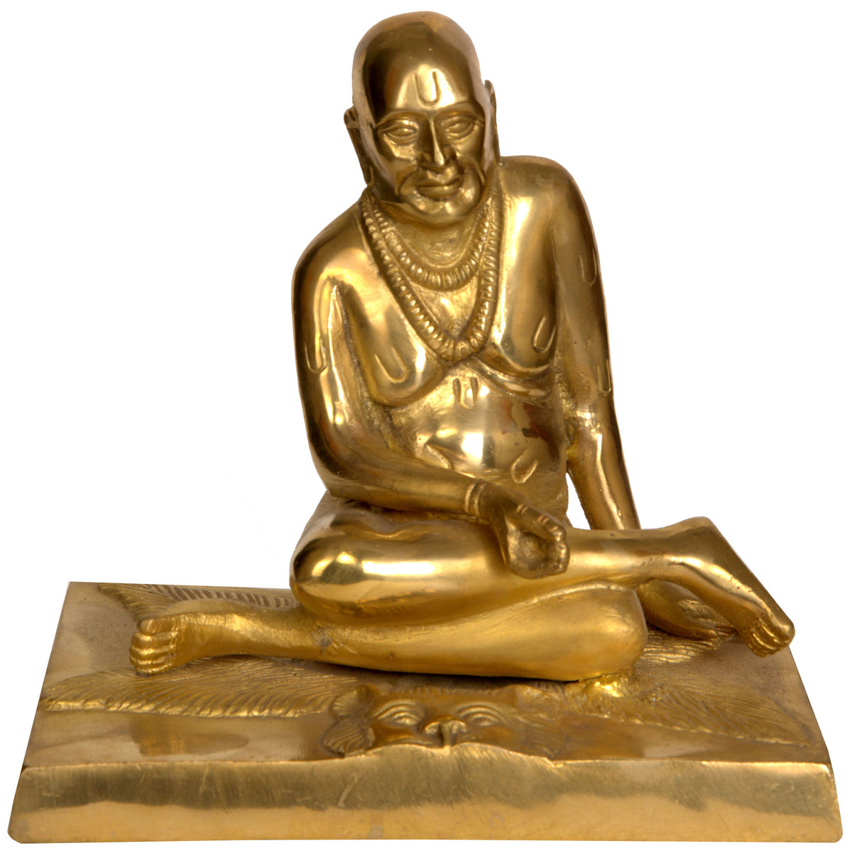 7" Shri Swami Samarth of Akkalkot In Brass | Handmade | Made In India