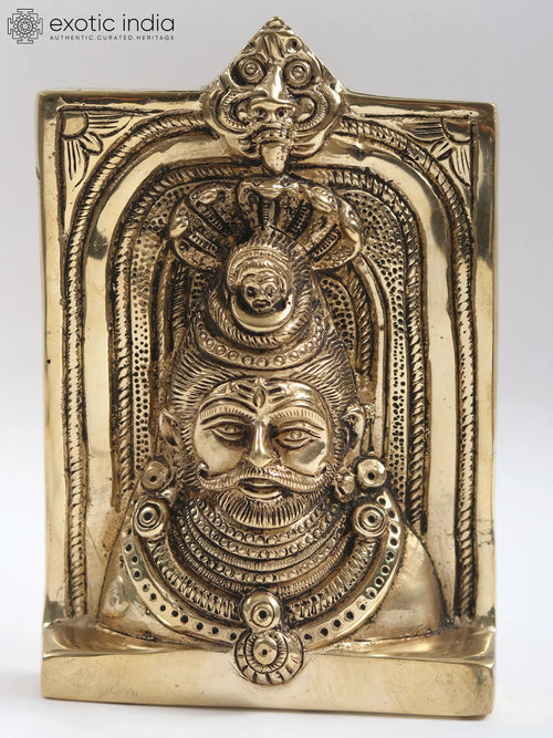 5" Small Lord Shiva Brass Statue for Pooja