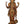 66" Haloed Chaturbhuja Vishnu Brass Statue | Handmade | Made in India