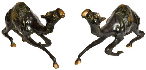 Pair of Camel Figurines - The Ship of Desert